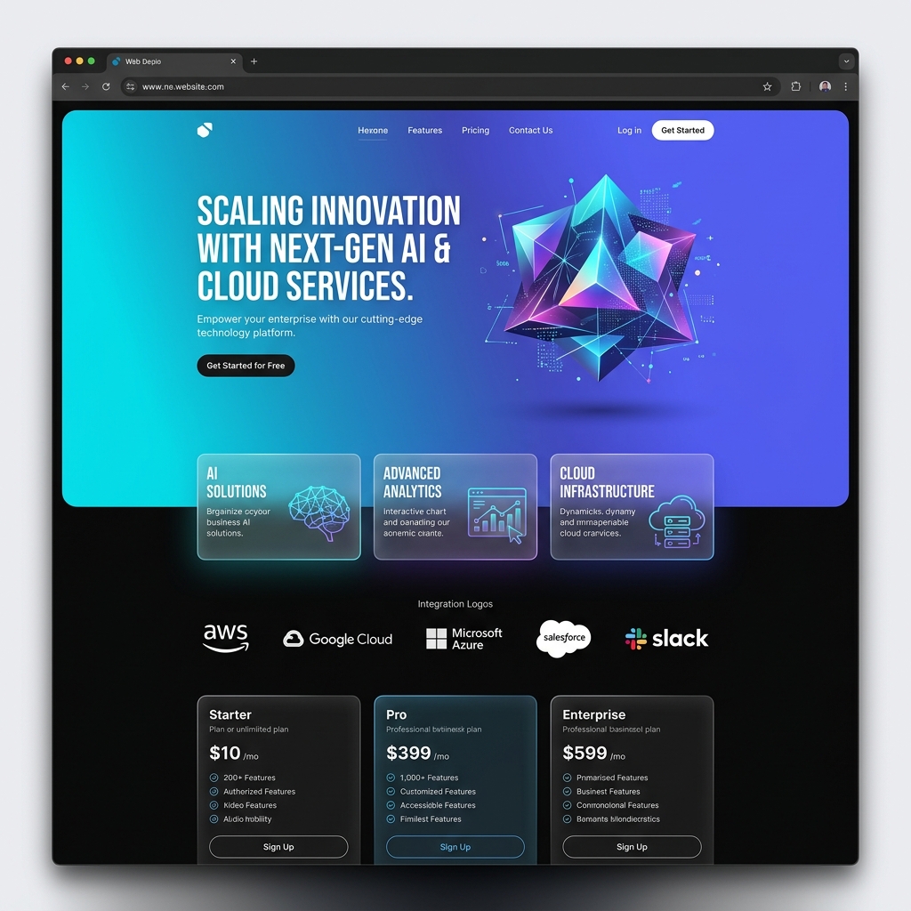 NovaSphere Startup Landing